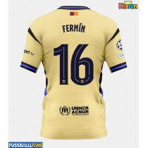 Barcelona Fermin Lopez #16 Auswärtstrikot 2025-26 Kurzarm